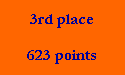 3rd place

623 points