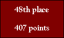 48th place

407 points